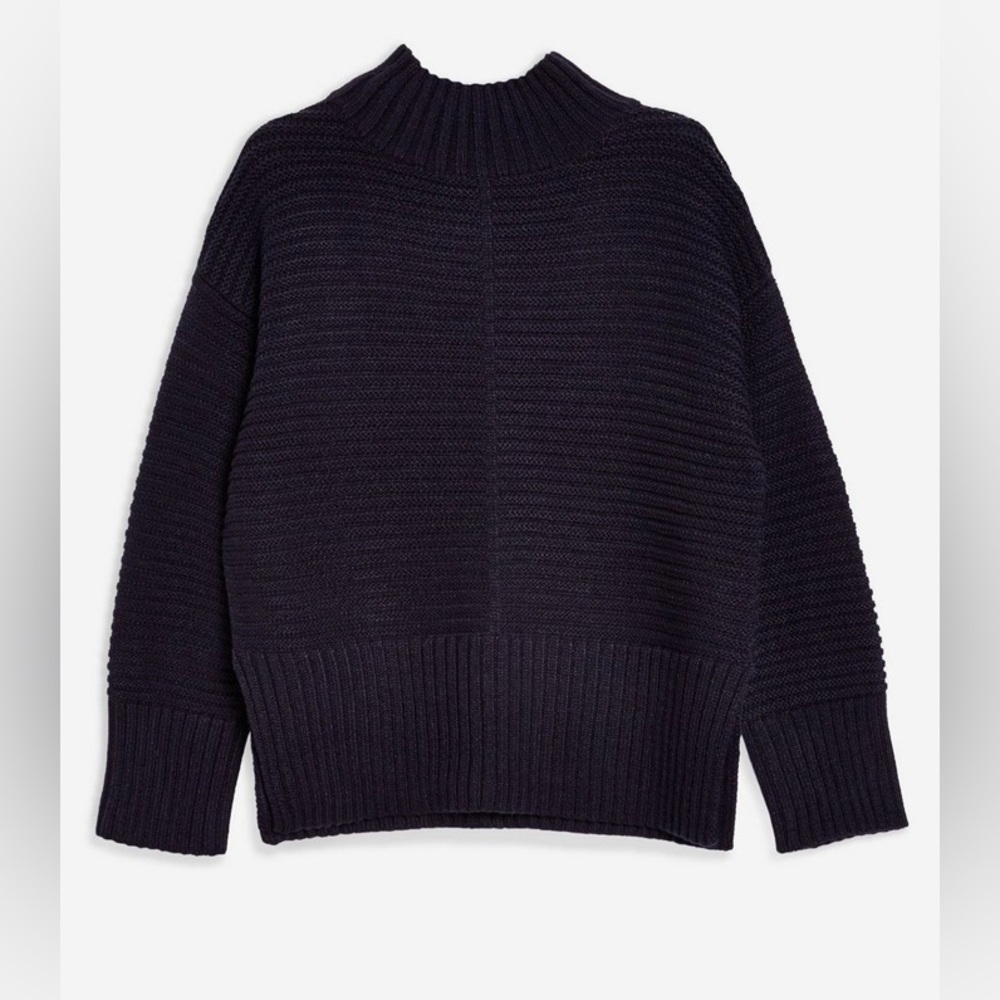 Topshop Mock Neck Sweater